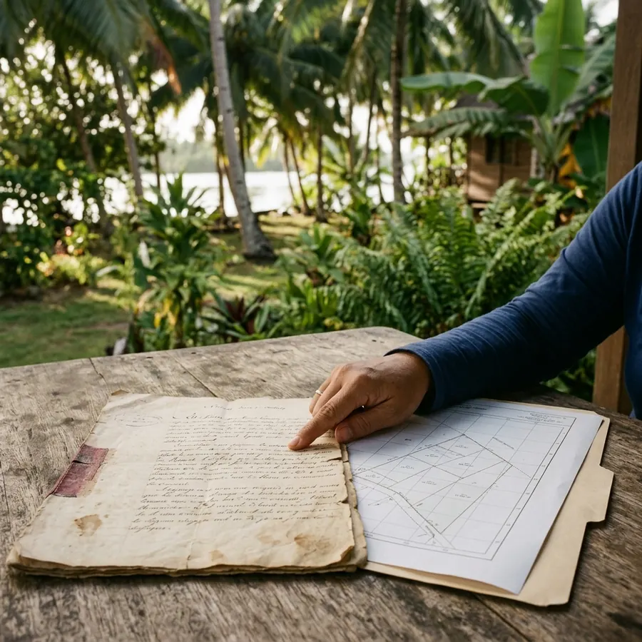 Tomite, transcription, titre de propriété : à qui est vraiment ce terrain ?